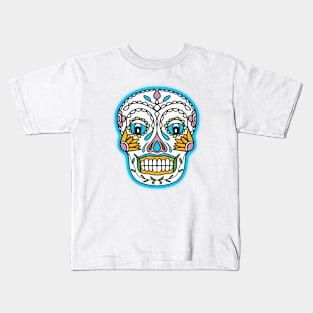 SUGAR Skull White Kids T-Shirt